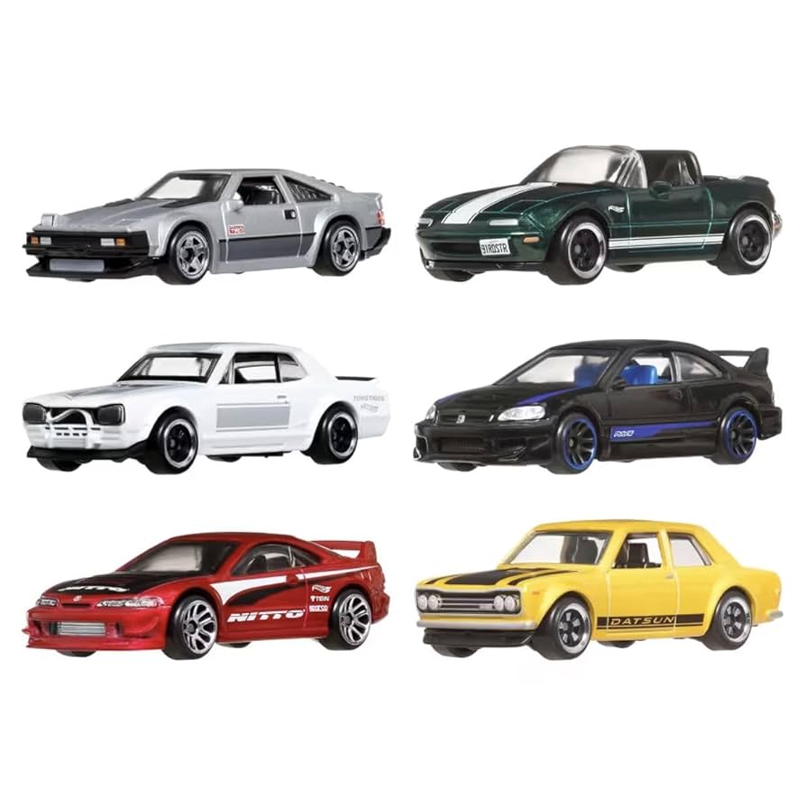Hot Wheels Classics ミニカーセット　② Amazon | MATTEL HOTWHEELS 1:64スケール 「カーカルチャー